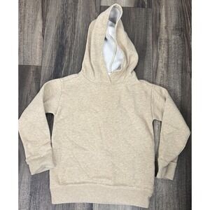J. Crew Crewcuts Cream Beige Kids Hoodie‎ Size XS